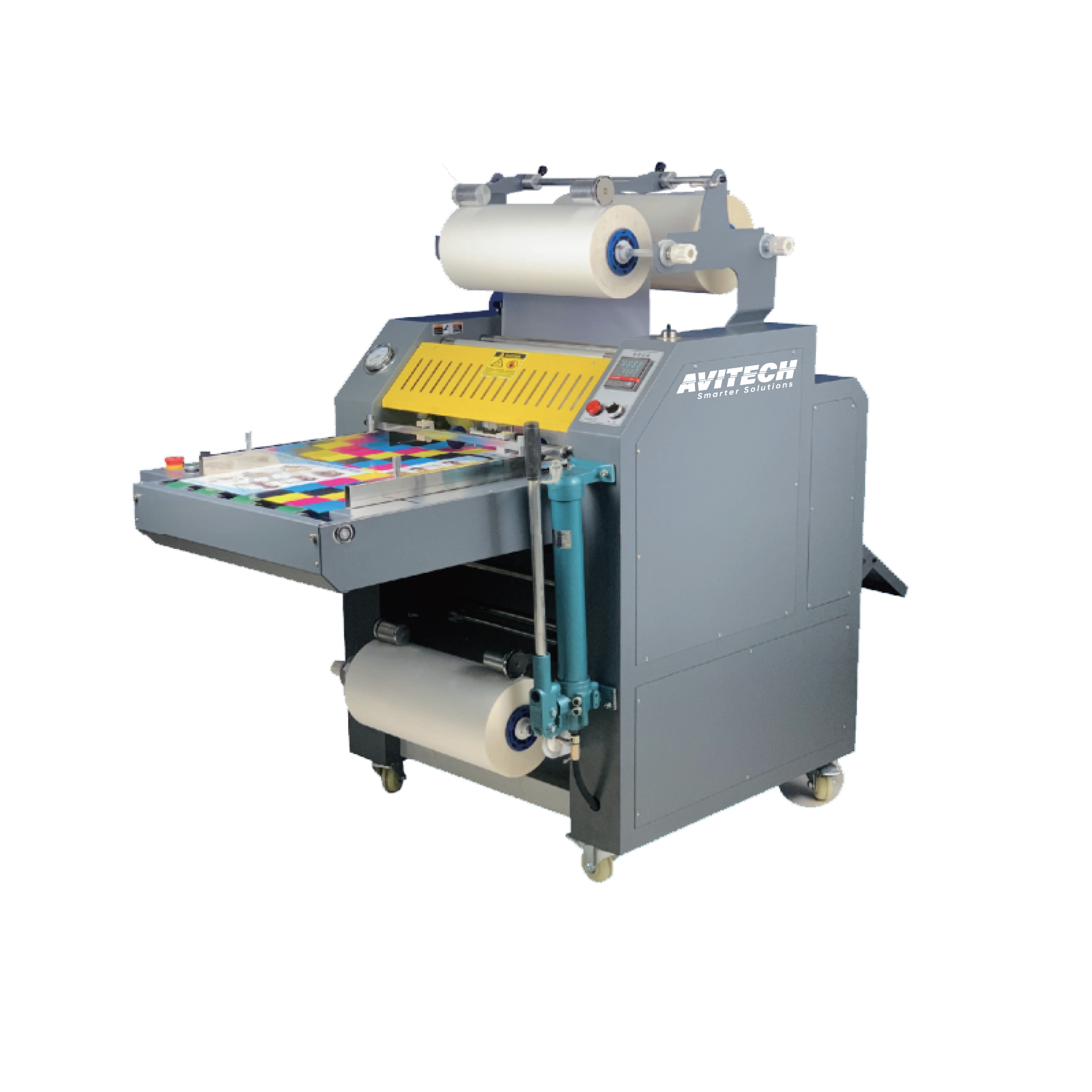 Máy cán màng bán tự động AV420B